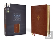 Nasb, Thinline Bible, Leathersoft, Brown, Red Letter, 1995 Text, Comfort Print