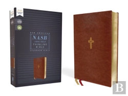 Bertrand.pt - Nasb, Thinline Bible, Leathersoft, Brown, Red Letter, 1995 Text, Comfort Print