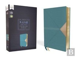 Bertrand.pt - Nasb, Thinline Bible, Leathersoft, Teal, Red Letter, 1995 Text, Comfort Print