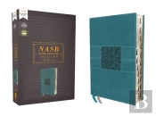 Nasb, Thinline Bible, Leathersoft, Teal, Red Letter, 2020 Text, Thumb Indexed, Comfort Print