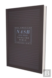 Nasb, Thinline Bible, Paperback, Red Letter, 1995 Text, Comfort Print