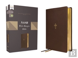 Bertrand.pt - Nasb, Wide Margin Bible, Leathersoft, Brown, Red Letter, 1995 Text, Comfort Print