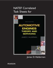 Natef Correlated Task Sheets For Automotive Engines