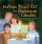 Nathan Blows Out The Hanukkah Candles