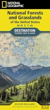 National Forests And Grasslands Of The Us Map