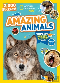 Bertrand.pt - National Geographic Kids Amazing Animals Super Sticker Activity Book-Special Sales Edition