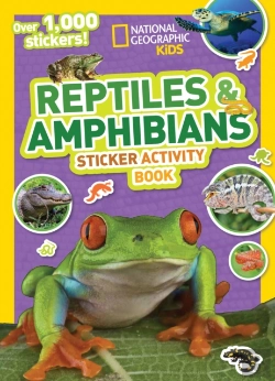 Bertrand.pt - National Geographic Kids Reptiles And Amphibians Sticker Activity Book
