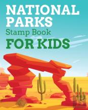 National Park Stamps Book For Kids