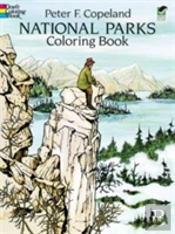 National Parks Colouring Book