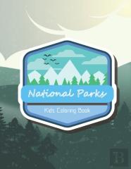National Parks Kids Coloring Book