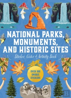 Bertrand.pt - National Parks, Monuments, And Historic Sites Sticker, Color & Activity Book
