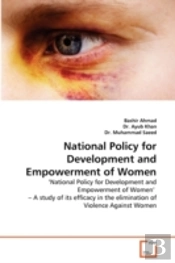 National Policy For Development And Empowerment Of Women