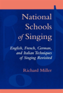 National Schools Of Singing