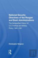 National Security Directives Of The Reagan And Bush Administrations