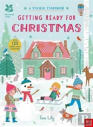 National Trust: Getting Ready For Christmas, A Sticker Storybook
