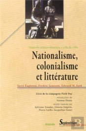 Nationalisme Colonialisme Et Litterature