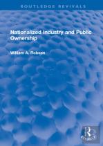 Nationalized Industry And Public Ownership