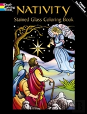 Natity Stained Glass Colouring Book