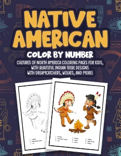 Bertrand.pt - Native American Color By Number