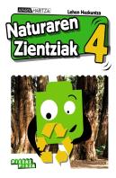Naturaren Zientziak 4.