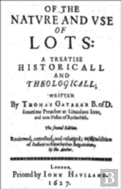 Nature And Uses Of Lotteries