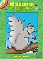 Nature Follow-The-Dots Coloring Book