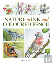 Nature In Ink And Coloured Pencil