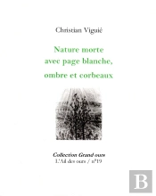 Nature Morte Avec Page Blanche, Ombre Et Corbeaux