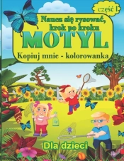 Naucz Sie Rysowac, Krok Po Kroku Motyl Kopiuj Mnie - Kolorowanka Dla Dzieci