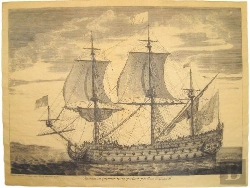 Bertrand.pt - Navire Soleil Royal Gravure