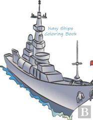 Navy Ships Coloring Book