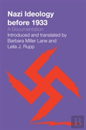 Nazi Ideology Before 1933