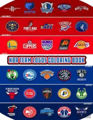 Nba Team Logos Coloring Book