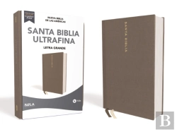 Bertrand.pt - Nbla Santa Biblia Ultrafina, Letra Grande, Tamano Manual, Tapa Dura/Tela, Gris, Edicion Letra Roja