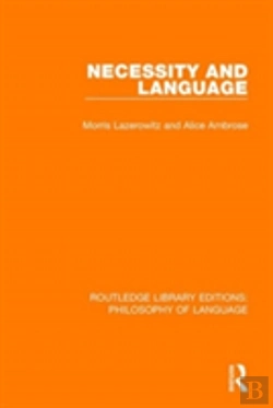 Bertrand.pt - Necessity And Language
