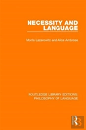 Necessity And Language