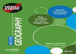 Need To Know: Higher Geography