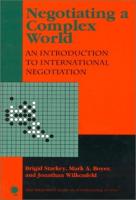 Negotiating A Complex World