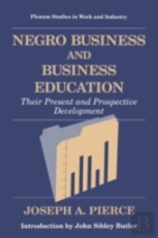 Negro Business And Business Education