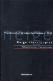 Neige Blanc Papier : Poésie Et Arts Visuels A L'Age Contempor
