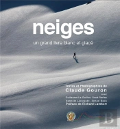 Neiges ; Un Grand Livre Blanc Et Glacé