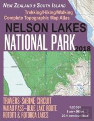 Nelson Lakes National Park Trekking/Hiking/Walking Complete Topographic Map Atlas Travers-Sabine Circuit Rotoiti & Rotoroa Lakes New Zealand South Island 1