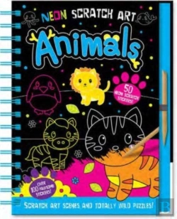 Bertrand.pt - Neon Scratch Art Animals