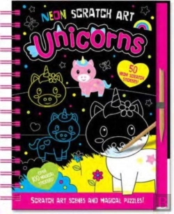 Bertrand.pt - Neon Scratch Art Unicorns