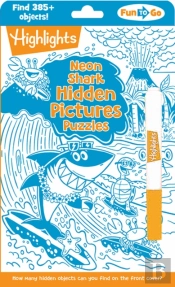 Neon Shark Hidden Pictures Puzzles