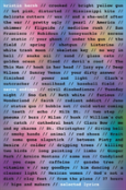 Nerve Endings: Selected Lyrics