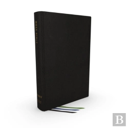 Bertrand.pt - Net Bible, Thinline Large Print, Genuine Leather, Black, Comfort Print