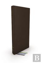 Net Bible, Thinline Large Print, Genuine Leather, Brown, Comfort Print
