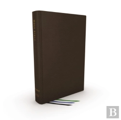Bertrand.pt - Net Bible, Thinline Large Print, Genuine Leather, Brown, Comfort Print