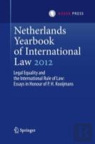 Netherlands Yearbook Of International Law 2012